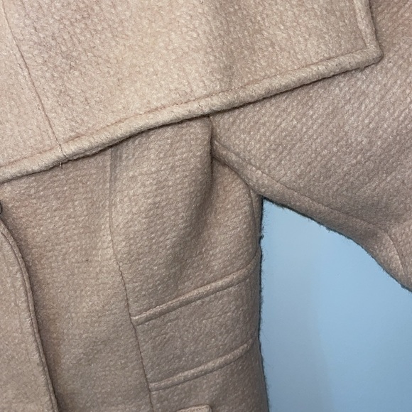 EUC Cole Haan Wool Jacket, Cream, Size 14 - Picture 3 of 12